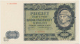 500 złotych 1940r. seria B st.-1 