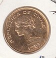 100 pesos 1951   chile