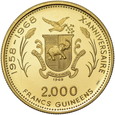 Gwinea, 2000 franków 1968 r.