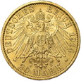 Niemcy, Prusy, 20 marek 1914 r. Mundur 