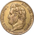 Francja, 20 franków 1840 r. A