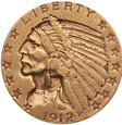 USA, 5 dolarów 1912 S