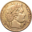 Francja, 10 franków 1851 r. A