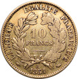 Francja, 10 franków 1851 r. A