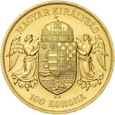 Węgry, 100 Koron 1908 r. 