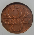 5 groszy 1939 GCN MS63