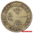 12.HONG KONG, VICTORIA, 10 CENTÓW 1901