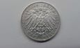 Niemcy 3 marki Saksonia 1909 rok