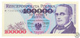 Polska, 100000 złotych, 1993 W