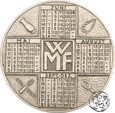 Niemcy, WMF, żeton kalendarz, 1938