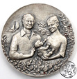 Szwecja, medal, 1977, Ślub Karola Gustawa i Sylwii