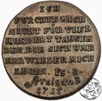 Pomorze, Szczecin, Karol XII, medal, 1715