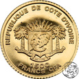 NMS, Wybrzeże Kości, 1500 franków, 2007, Pomnik Jezusa