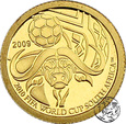 NMS, Palau, 1 dolar, 2009, Mistrzostwa w Piłce Nożnej 2010