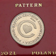 PRL, 20 złotych, 1979, Centrum Zdrowia, PRÓBA 