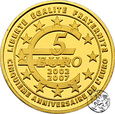 Francja, 5 euro, 2007, Siewca