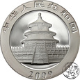 Chiny, 10 yuan, 2009, Panda, uncja srebra