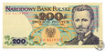 Polska, 200 złotych, 1988 EH