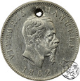 Włochy, 1 lira, 1862 N