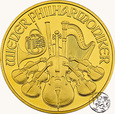 Austria, 100 euro, Filharmonicy Wiedeńscy, uncja złota