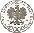 III RP, 200000 złotych, 1991, Torwid