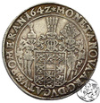 Pomorze, Szczecin, talar, Krystyna, 1642