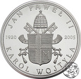 Polska, medal pamiątkowy, 2014, Kanonizacja JP II, 1 kg Ag 999