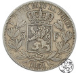 Belgia, 5 franków, 1851