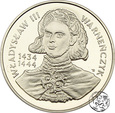 III RP, 200000 złotych, 1992, Warneńczyk popiersie