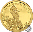 NMS, Tuvalu,1 dolar, 2010, Konik Morski