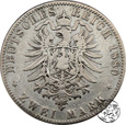 Niemcy, Prusy, 2 marki, 1880 A
