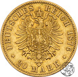 Niemcy, Prusy, 20 marek, 1876 A