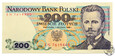 Polska, 200 złotych, 1988 EN