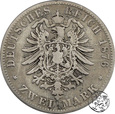 Niemcy, Prusy, 2 marki, 1876 A