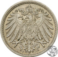 Niemcy, 5 pfennige, 1898 F