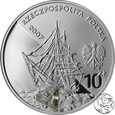 III RP, 10 złotych, 2007, Arctowski Dobrowolski 