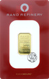 Rand Refinery, sztabka złota 5 g Au 999, Loxodonta
