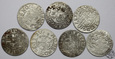 Polska, Zygmunt III Waza, lot 7 monet 
