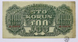 Czechosłowacja, 100 koron, 1944