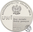 III RP, 10 zł, 2016, 200 lat Uniwersytetu Warszawskiego #