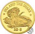NMS, Wyspy Cooka, 10 dolarów, 2008, Ina i Rekin