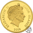 NMS, Wyspy Cooka, 10 dolarów, 2008, Ina i Rekin