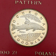PRL, 100 złotych, 1977, Ryba PRÓBA #