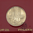 PRL, 20 złotych, 1973, Wieżowiec i Kłosy PRÓBA #