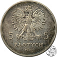 II RP, 5 złotych, 1930, Sztandar