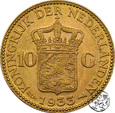 Holandia, 10 guldenów, 1933