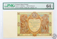 Polska, II RP, 50 złotych, 1929, ser. EY, PMG 64 EPQ