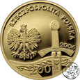 Polska, III RP, 200 złotych, 2006, Jeździec Piastowski
