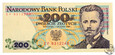 Polska, 200 złotych, 1988 EF