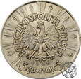 II RP, 5 złotych, 1938, Piłsudski
